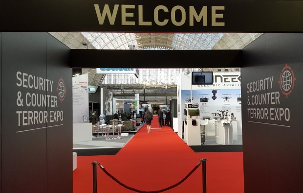 Entrance to CounterTerrorism and Security Expo